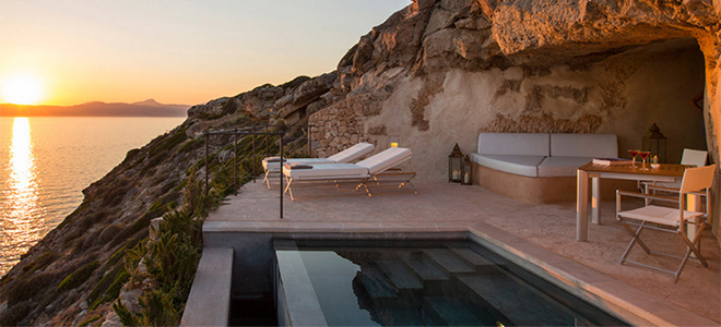 Cap Rocat Hotel Sentinel Suite, avec piscine privée
