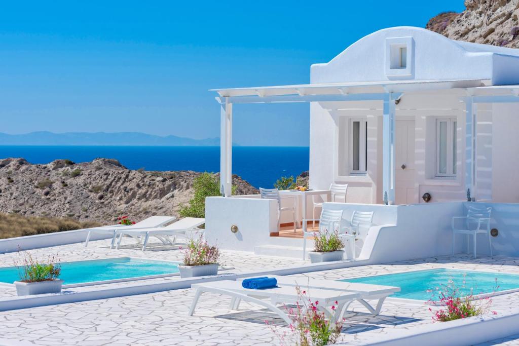 Les Villas Katharos minis villa avec piscine privée en Grèce