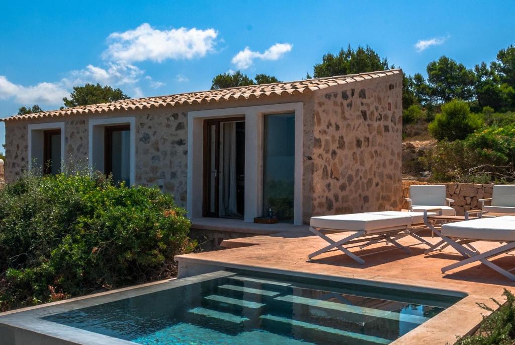 Hôtel cap rocat suite avec piscine privée vue sur mer Majorque Espagne