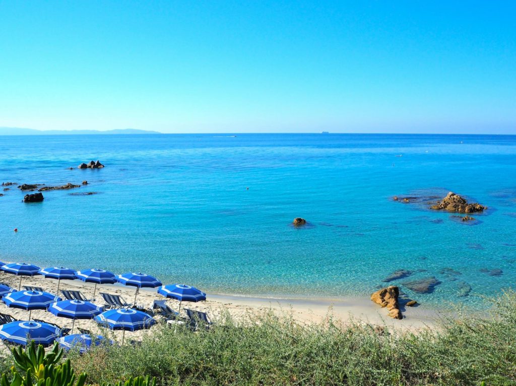 Hotel avec plage privée Cala Di Sole Ajaccio Corse du Sud