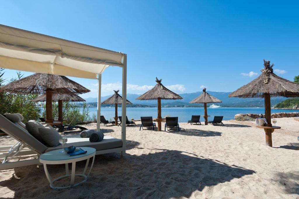 Isulella Hotel et restaurant avec plage privée en Corse du Sud Porto Vecchio