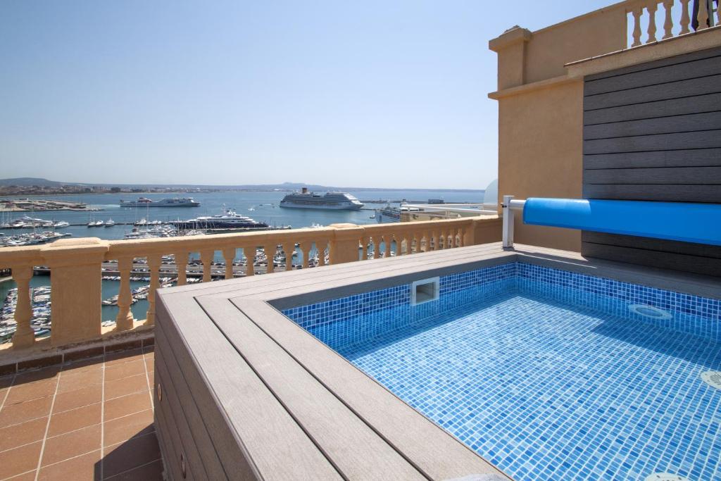 Hotel catalonia majorica Palma de Majorque Suite Junior avec Piscine Privée Vue sur Mer