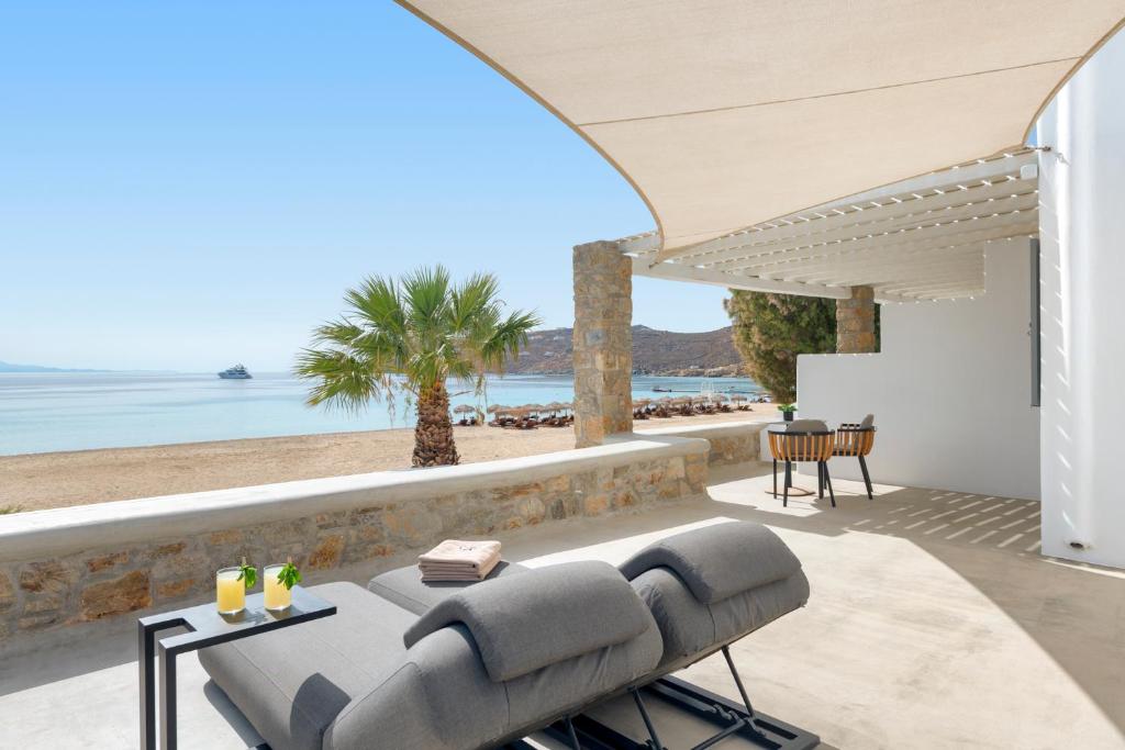 Hôtel Elia Mykonos Resort au bord de la mer Égée