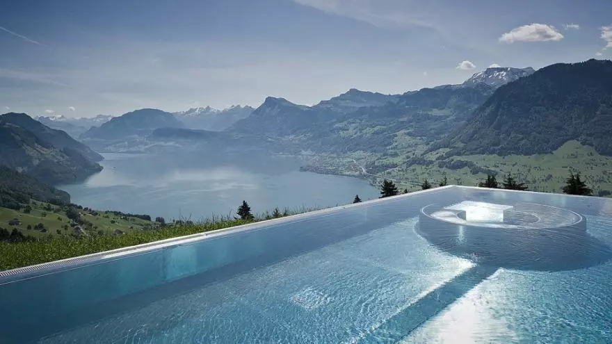 Hôtel Villa Honegg - 5 étoiles Suisse - avec piscine à 914 mètres d'altitude entre lac et montagnes