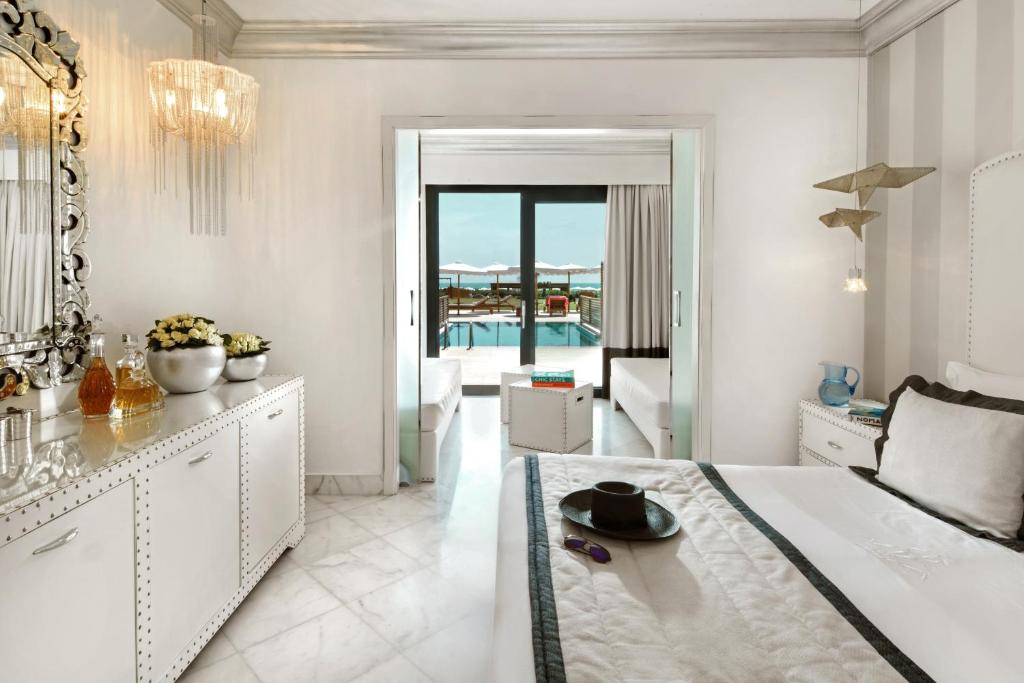 Hébergement Familial avec Piscine Privée Vue sur Mer Mitsis Alila Resort spa Grèce Faliraki