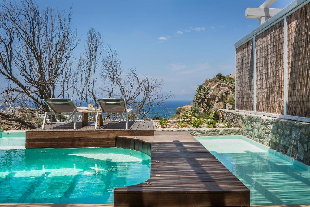 Suite avec piscine privée Klindon Dreamy Living Suites Mykonos Grèce