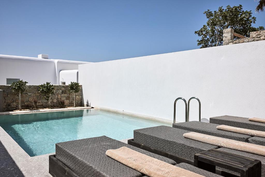 Villa Deluxe VIP avec piscine privée Amazon Mykonos Resort & spa grèce