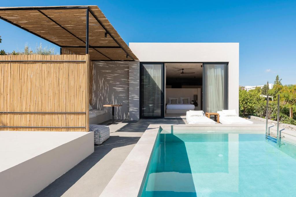 hotel lindos suite citrus avec piscine privée en Grèce Rhodès