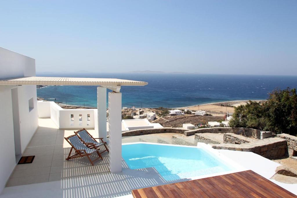 Villa 1 chambre avec piscine privée au San Marco Hotel and Villas de Houlakia à Mykonos