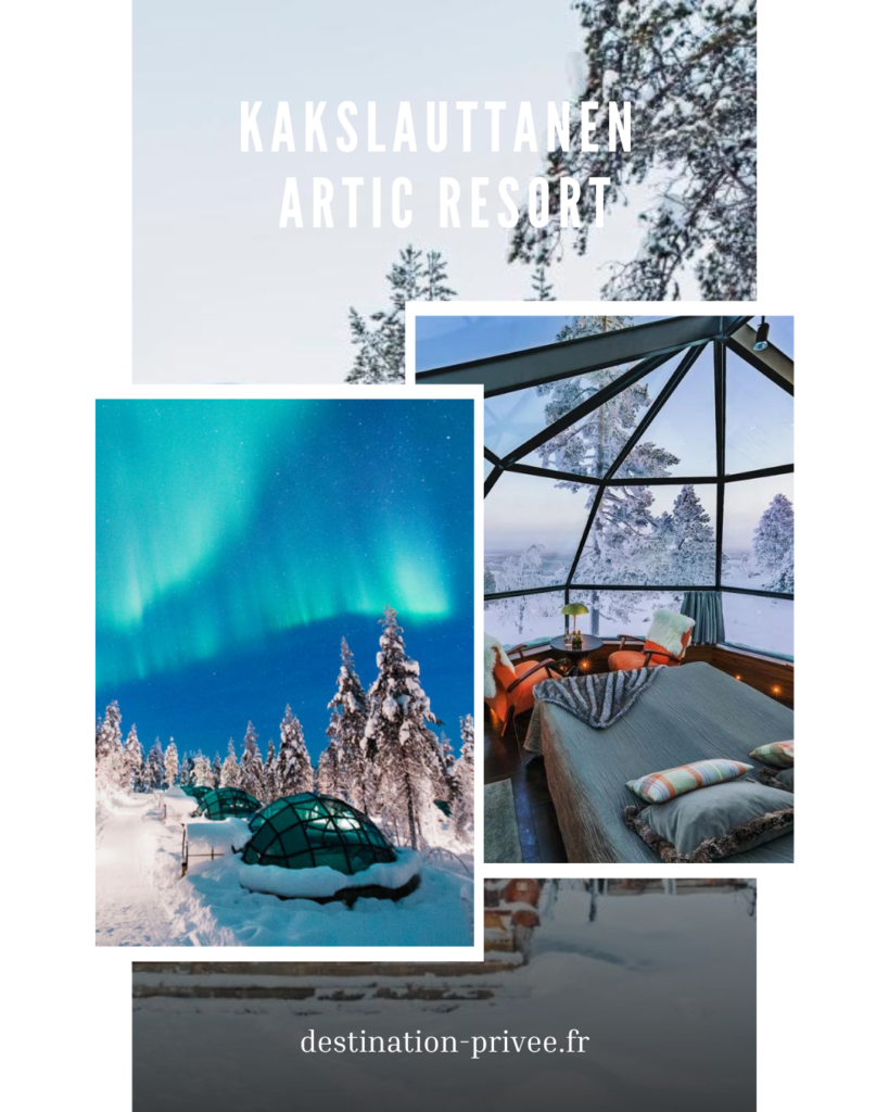 Le Kakslauttanen Artic Resort en Laponie Finlandaise